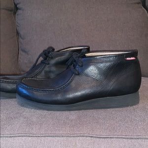 Solid Black Clark’s